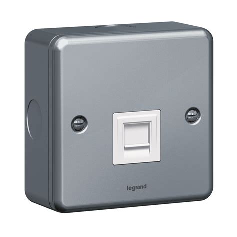 metal clad box legrand|Data socket Synergy .